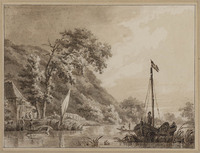 W 005
<br/>
De Tafelberg bij Rhenen, 1764
<br/>
<em>Liender, Paulus van (1731-1797)</em>